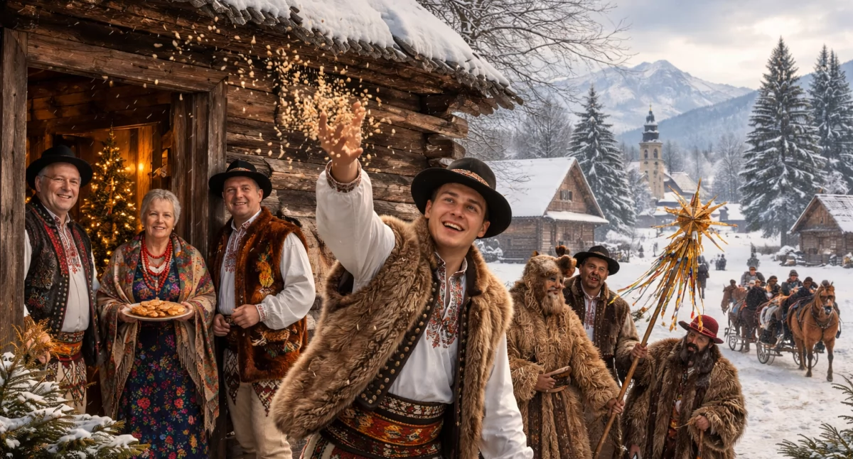 Nasze sprawy, Tradycje Żywiecczyźnie drugi dzień świąt świętego Szczepana - zdjęcie, fotografia