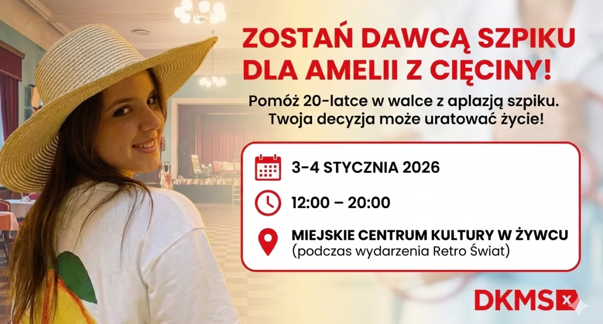 Nasze sprawy, Żywiec Amelii Zostań Dawcą szpiku podczas wydarzenia Retro Świat - zdjęcie, fotografia
