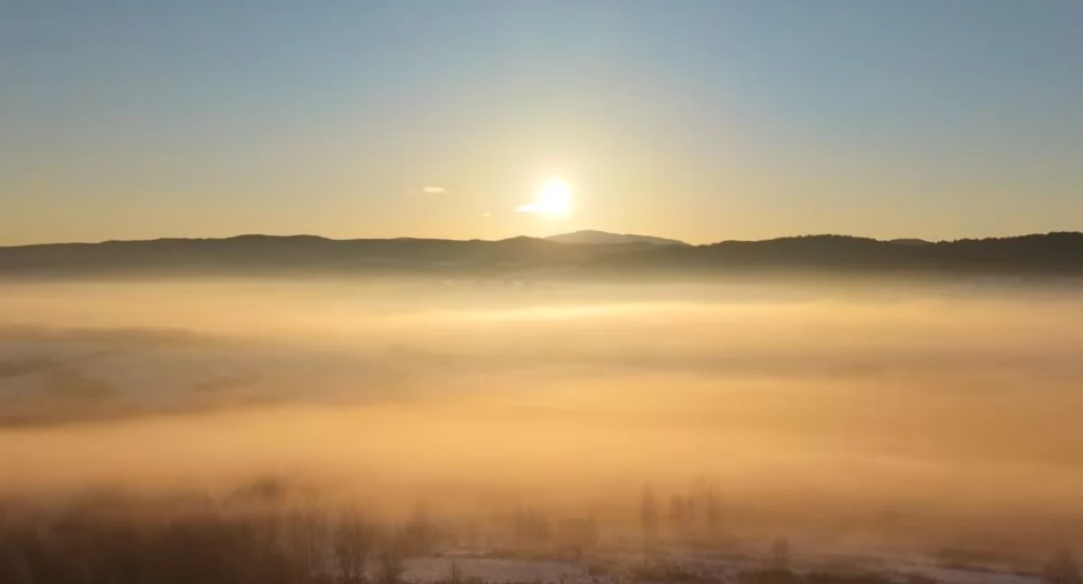 Nasze sprawy, Uwaga powiecie żywieckim ostrzeżenie przed wysokim stężeniem - zdjęcie, fotografia