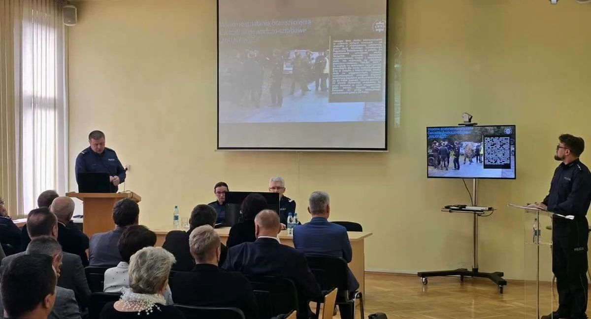 Nasze sprawy, Podsumowanie żywieckiej policji - zdjęcie, fotografia