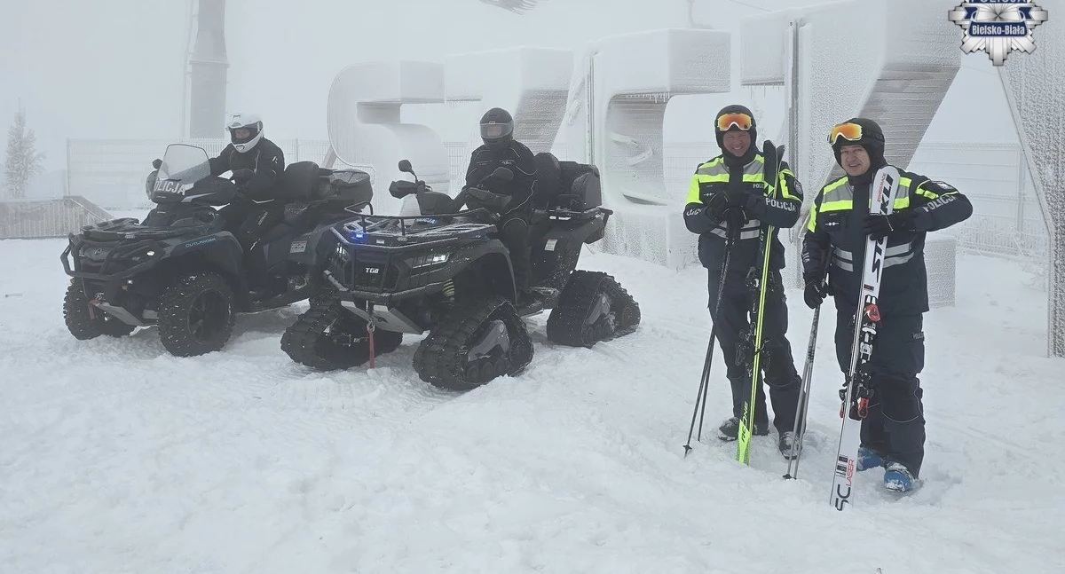 Nasze sprawy, Bezpieczne ferie Szczyrku czujnym okiem policji - zdjęcie, fotografia