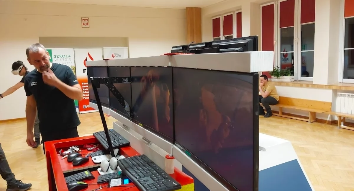 Z remizy, Nowoczesne metody szkolenia warsztaty opiekunów Porąbce - zdjęcie, fotografia