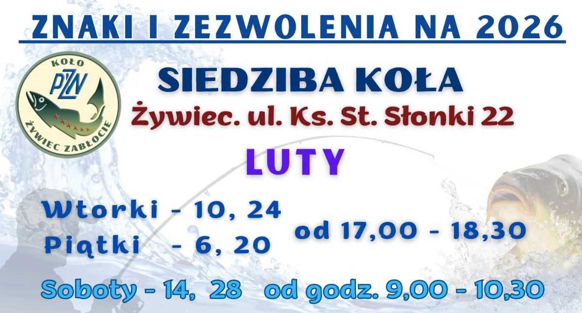 Znad wody, Zezwolenia Żywiec Zabłocie sezon formalności nagrody bonusy - zdjęcie, fotografia