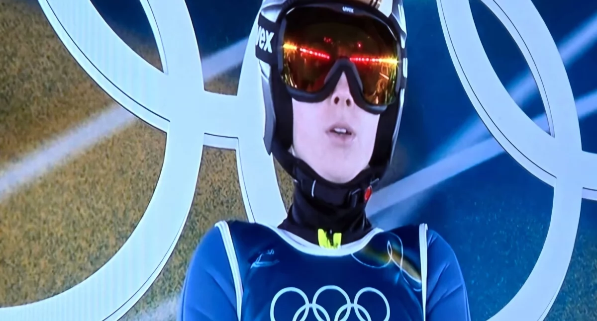 Sporty zimowe , Twardosz czołowej dziesiątce olimpijskiego konkursu Predazzo - zdjęcie, fotografia