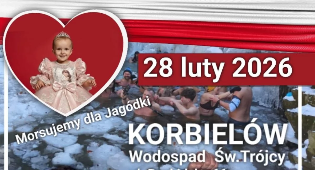 Nasze sprawy, Narodowe Morsowanie Tudujem Korbielowie lutego morsujemy Jagódki! - zdjęcie, fotografia