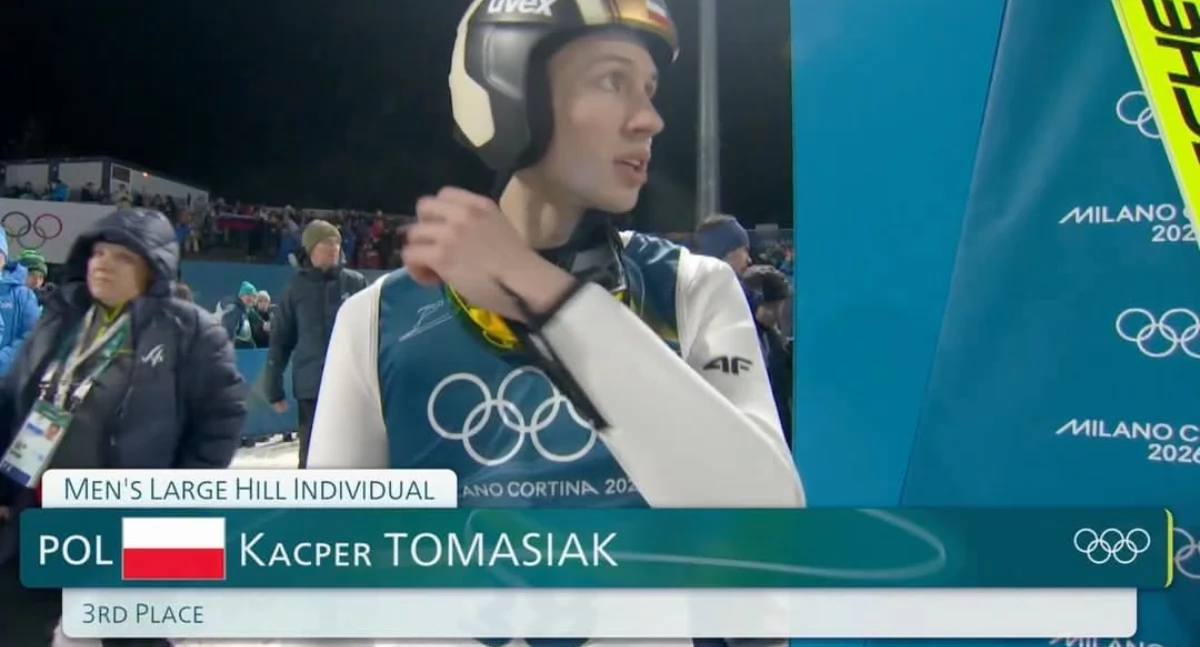 Nasze sprawy, Kacper Tomasiak brązowym medalistą olimpijskim! - zdjęcie, fotografia
