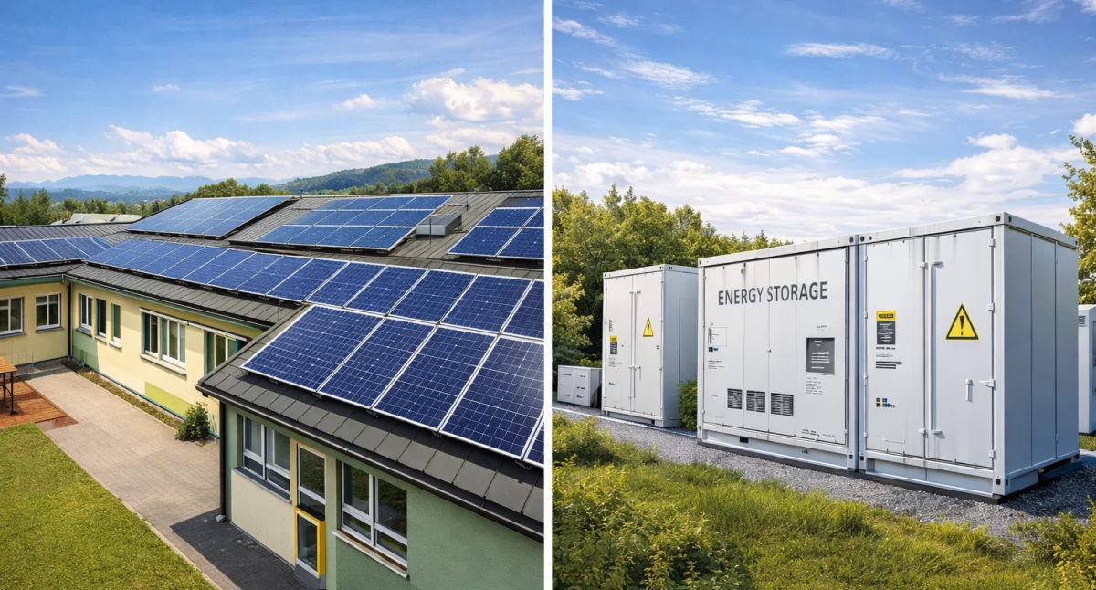 Nasze sprawy, Żywiec inwestuje zieloną energię fotowoltaika magazyny energii miejskich placówkach - zdjęcie, fotografia