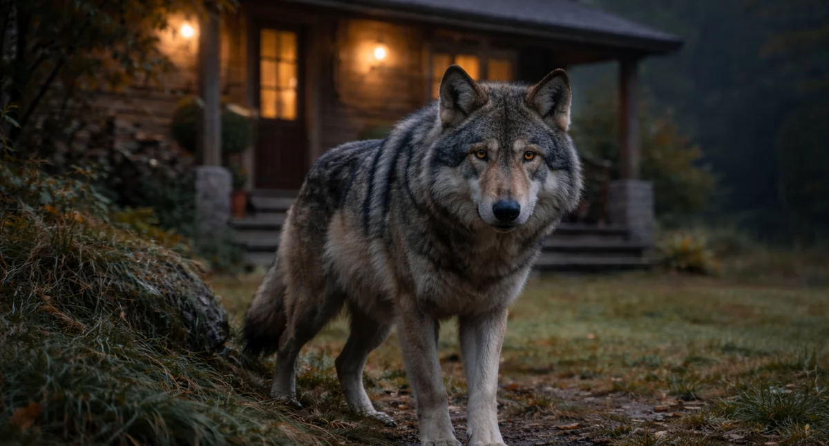 Nasze sprawy, Wilki coraz bliżej gospodarstw zachować - zdjęcie, fotografia