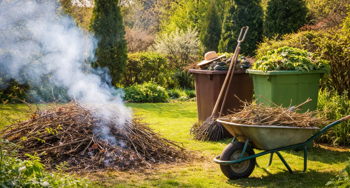 Nasze sprawy, można palić gałęzie swojej działce Sprawdzamy przepisy - zdjęcie, fotografia