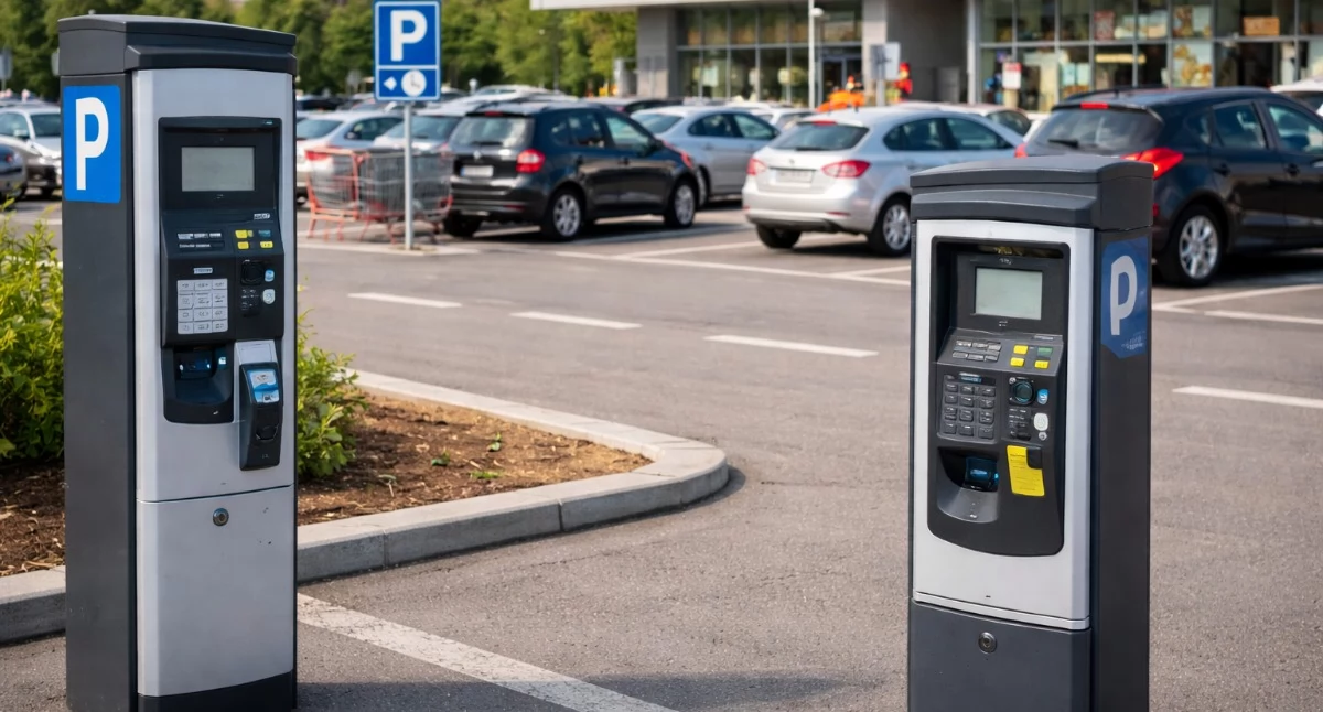 Nasze sprawy, Prawne podejście wystawiania biletu parkingach sklepowych - zdjęcie, fotografia
