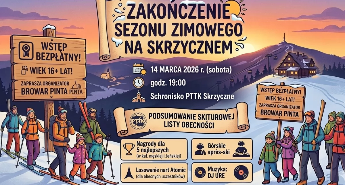 Sporty zimowe , Zakończenie sezonu zimowego Skrzycznem wielkie podsumowanie! - zdjęcie, fotografia