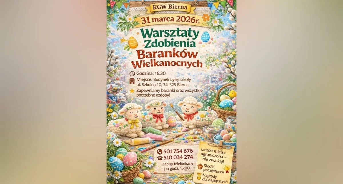 Folklor i Tradycje , Zdobienie baranków gminie Łodygowice Bierna zaprasza - zdjęcie, fotografia