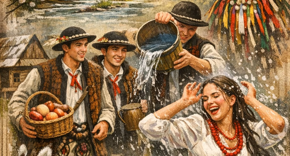 Historia, Historia Śmigusa Dyngusa Żywiecczyźnie - zdjęcie, fotografia