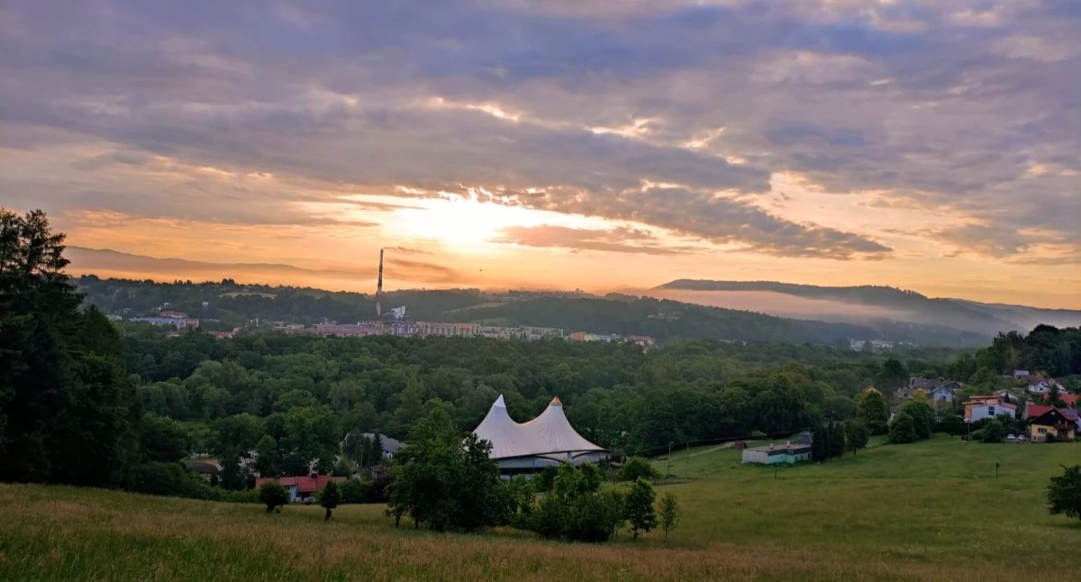 Drogi i Transport, Utrudnienia ulicy Grojec Żywcu podczas budowy nowego węzła przesiadkowego - zdjęcie, fotografia