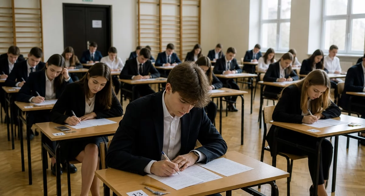 Nasze sprawy, Matura powiecie żywieckim Znamy kluczowe liczbę zdających - zdjęcie, fotografia
