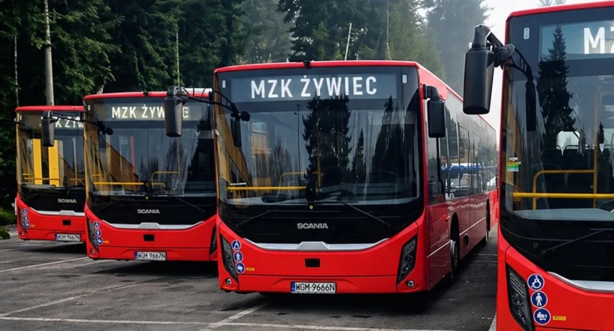 Drogi i Transport, Zmiany kursowaniu autobusów Żywcu - zdjęcie, fotografia