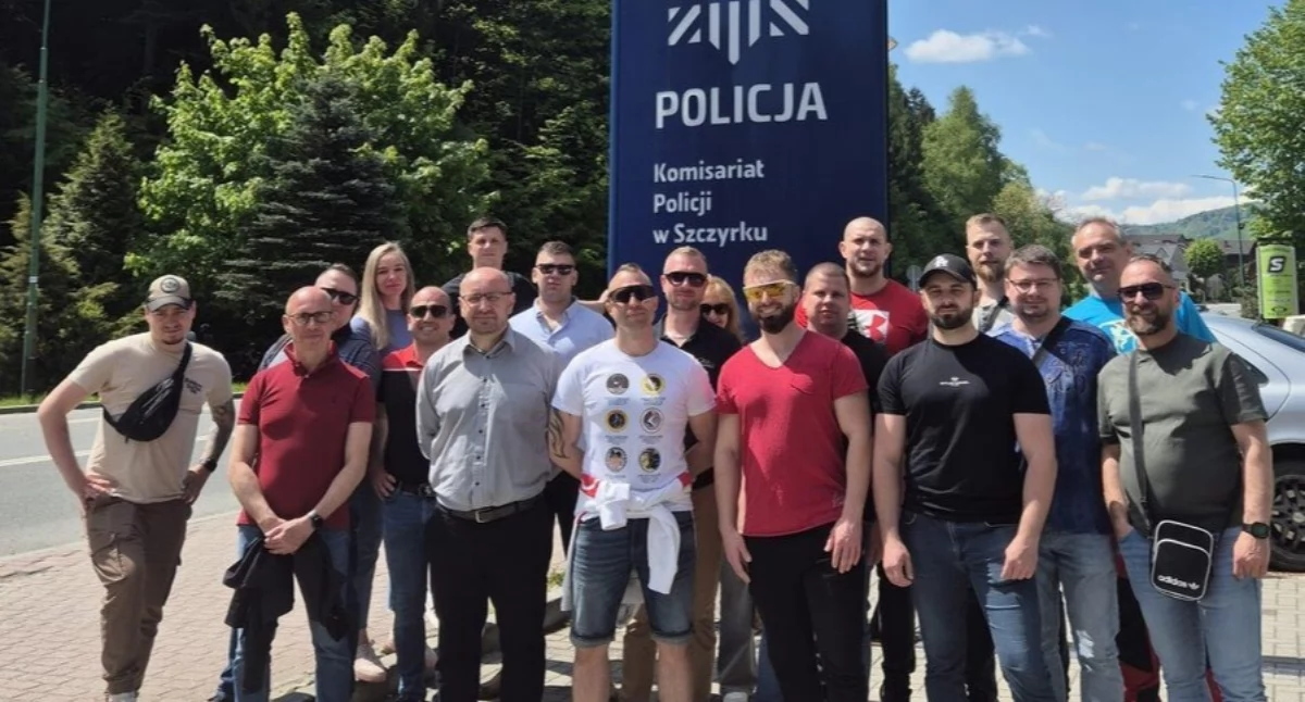 Nasze sprawy, Międzynarodowe szkolenie policji Szczyrku lepszej współpracy granicznej - zdjęcie, fotografia