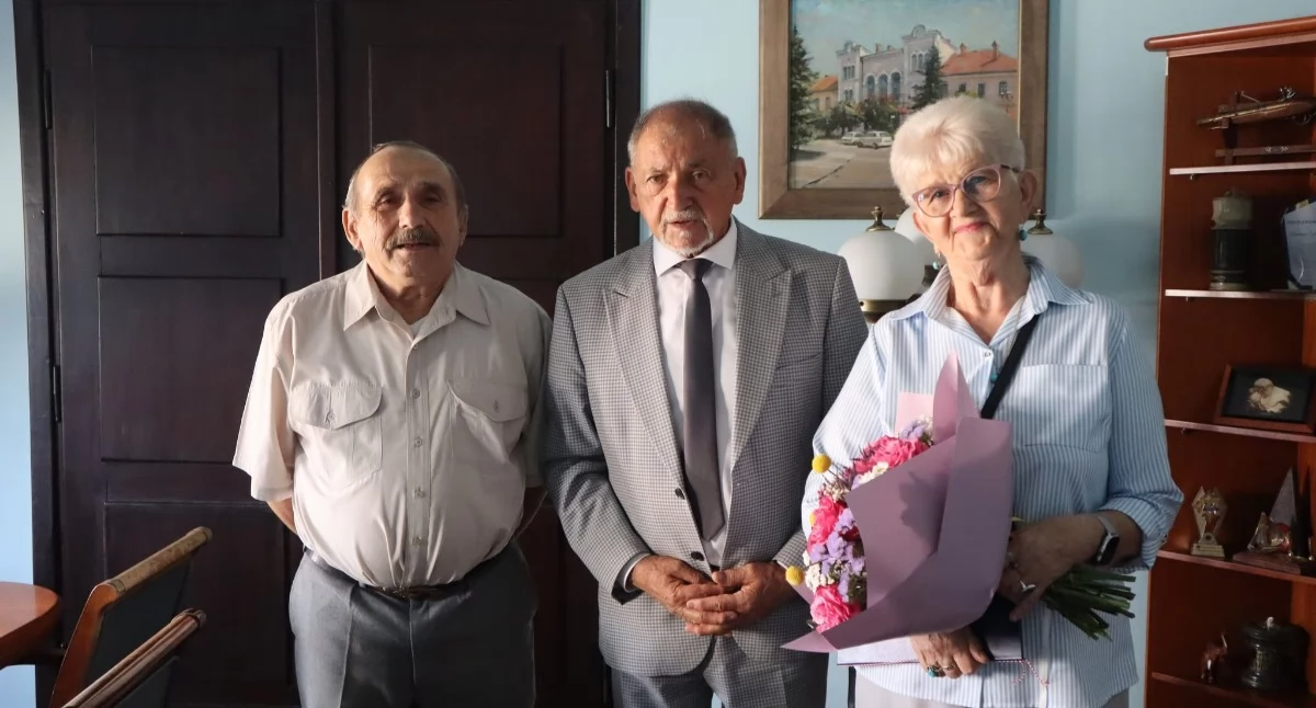 Nasze sprawy, Żywiec świętuje diamentowe żelazne jubileusze małżeńskie ratuszu - zdjęcie, fotografia