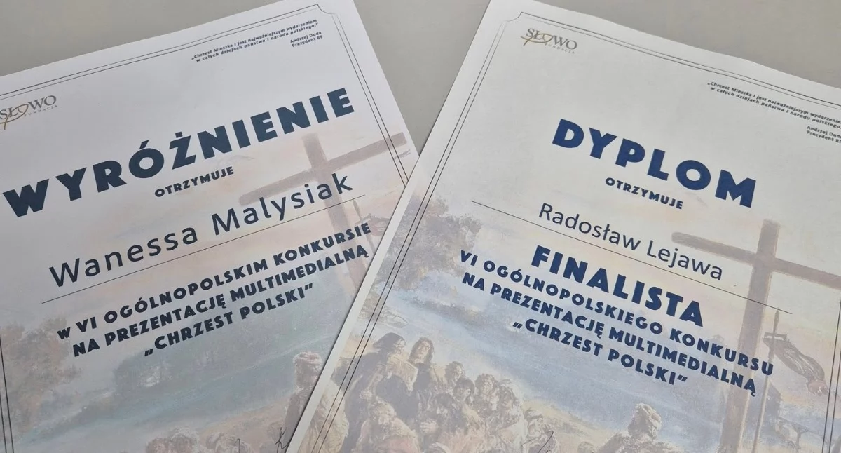 Nasze sprawy, Uczniowie Żywiec wyróżnieniem ogólnopolskim konkursie historycznym - zdjęcie, fotografia