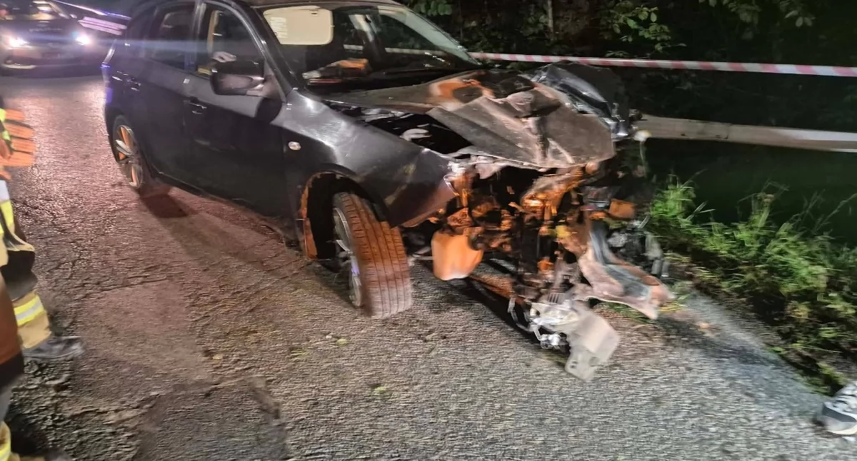 Nasze sprawy, pełna wyzwań Czernichów Tresna kolizje drogach - zdjęcie, fotografia
