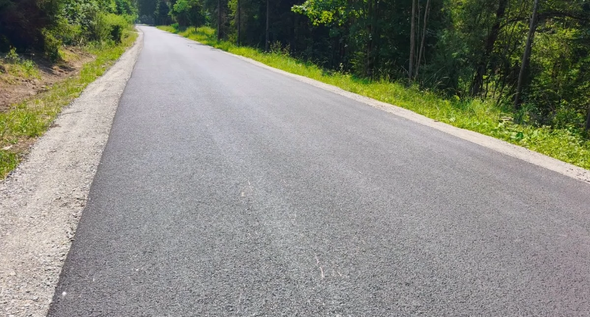 Drogi i Transport, nawierzchnia remont poboczy Rycerce Górnej poprawiają komfort podróży - zdjęcie, fotografia