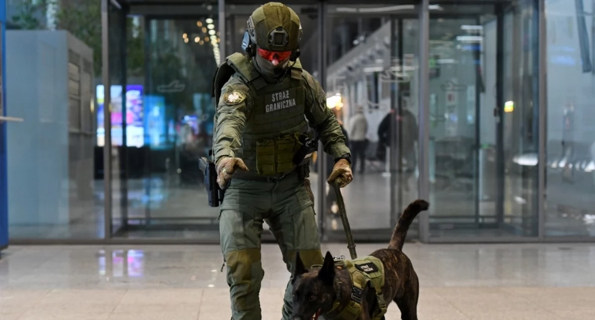 Nasze sprawy, Mandaty ewakuacja Pyrzowicach incydentach bagażem alarmami bombowym - zdjęcie, fotografia