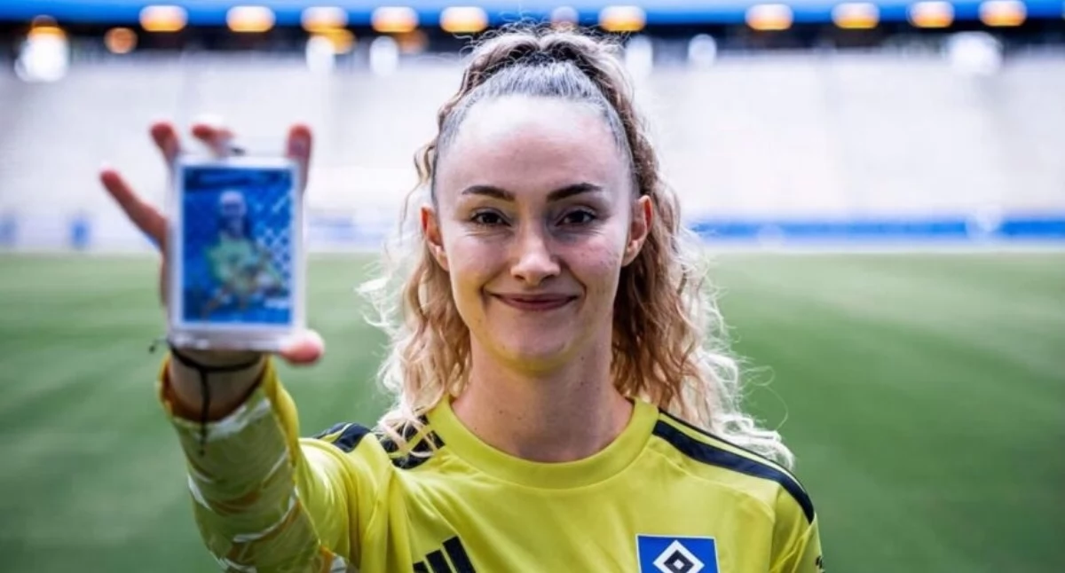 Kinga Szemik w barwach HSV Hamburg. fot. FB Facebook