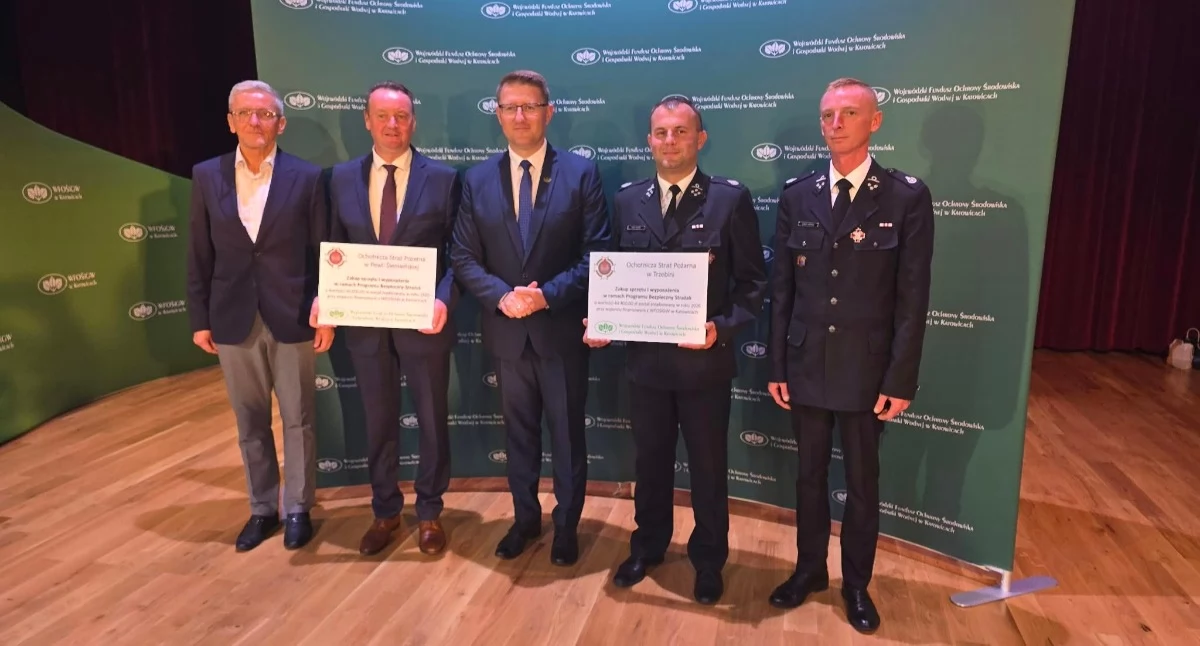 Nowy sprzęt dla strażaków z OSP w Świnnej dzięki dofinansowaniu z konkursu