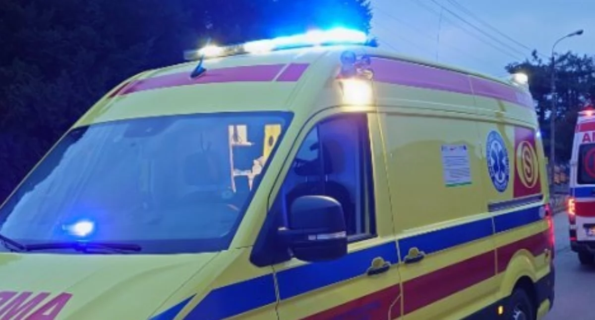 Wypadki drogowe , Tragiczny upadek rowerzysty Bestwince ulicy Floriana - zdjęcie, fotografia