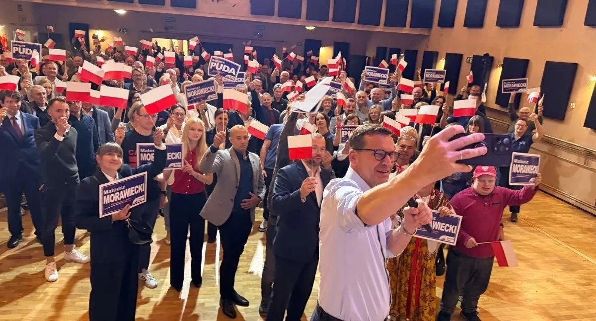 Nasze sprawy, Mateusz Morawiecki Żywcu rozmawia pracy ochronie zdrowia - zdjęcie, fotografia
