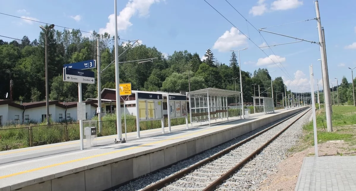 Drogi i Transport, Zwardoń linii frontu rozmów kolejowych połączeniach między Polską Słowacją - zdjęcie, fotografia