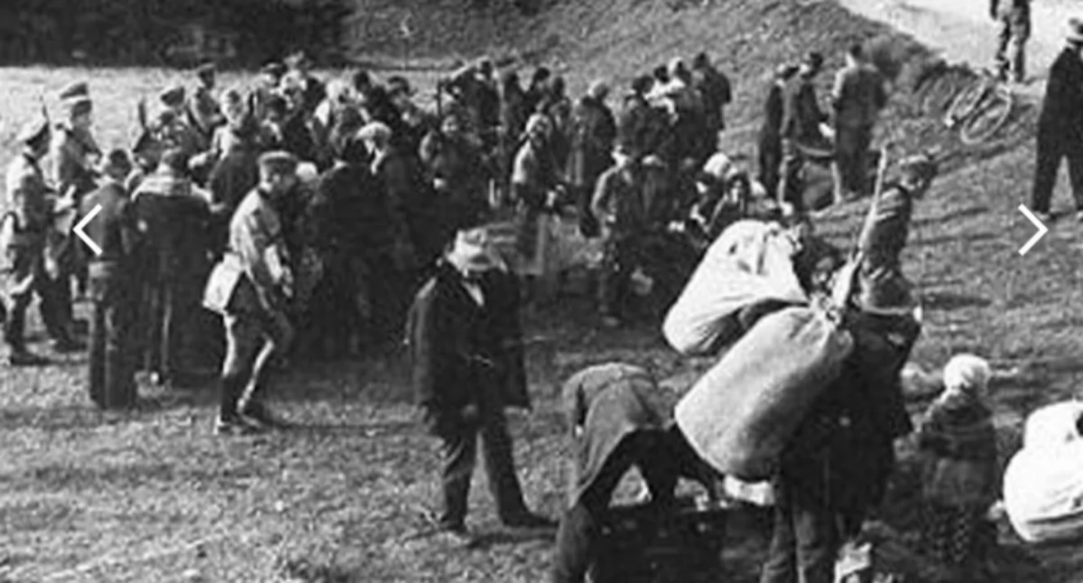 Historia, Tragiczna historia wysiedleń Żywiecczyźnie czasie niemieckiej okupacji - zdjęcie, fotografia