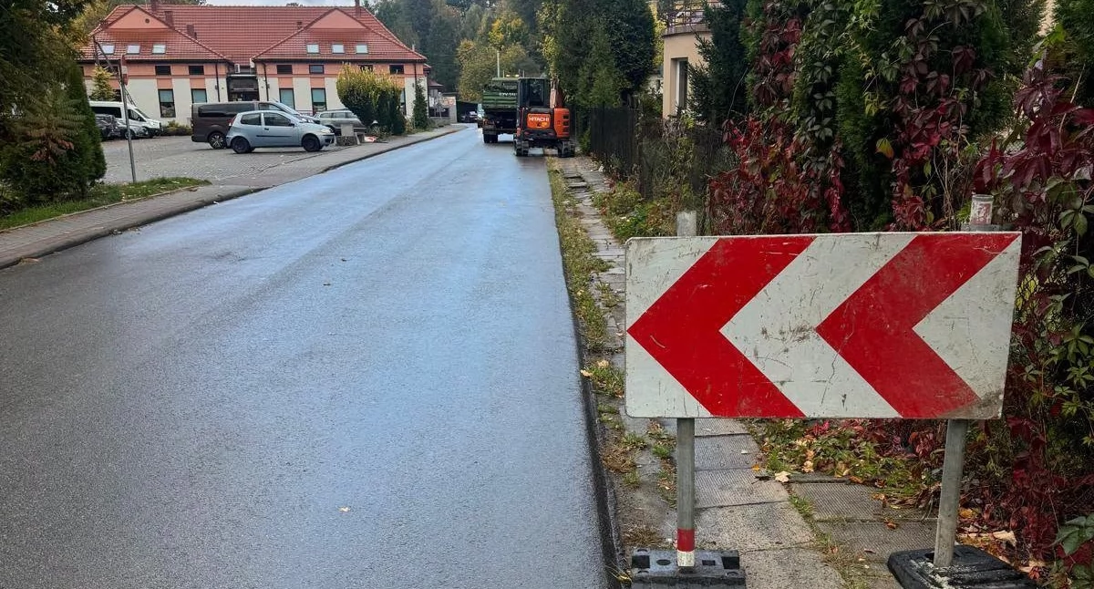 Drogi i Transport, oczekiwany remont chodnika ulicy Sobieskiego Łodygowicach - zdjęcie, fotografia