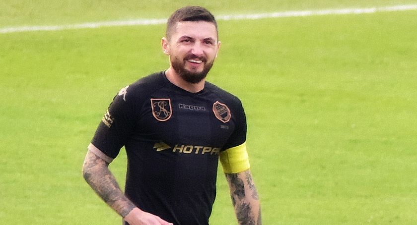 Filip Kasiński wczoraj walczył o ligowe punkty w barwach Beskidu Andrychów/Fot. TuZywiec.pl