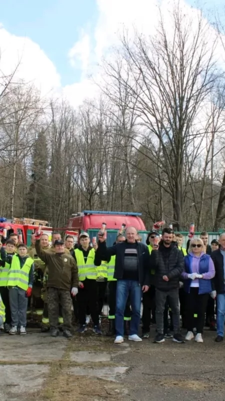 Wielkie sprzątanie Żywca. Mieszkańcy i służby wspólnie zadbali o miasto