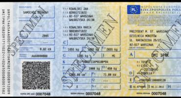 INFORMACJA O OBOWIĄZKU ODBIORU DOWODU REJESTRACYJNEGO LUB WTÓRNIKA