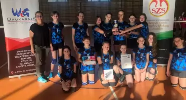 Szkoła podstawowa ze Ślemienia Mistrzem Powiatu Żywieckiego w Siatkówce Dziewcząt