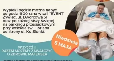 Kiermasz Charytatywny organizowany przez Żywiecką Armię Wielkich Serc: Razem dla Mateusza Gruszczyka