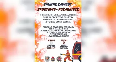 OSP Świnna zaprasza na: Gminne Zawody Sportowo-Pożarnicze – strażackie święto pełne emocji