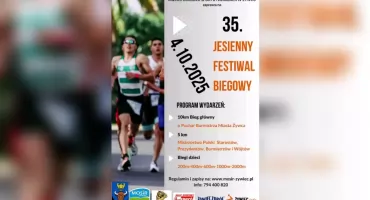 Ruszają zapisy na XXXV Jesienny Festiwal Biegowy w Żywcu!