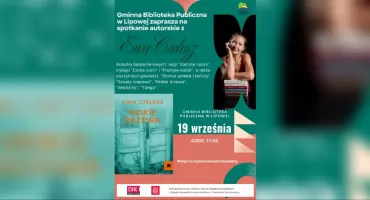 Spotkanie autorskie z Ewą Cielesz w Gminnej Bibliotece Publicznej w Lipowej