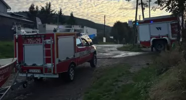 Akcja ratunkowa na Jeziorze Międzybrodzkim