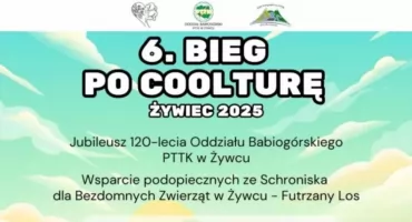 Bieg po COOLTURĘ – sport, kultura i pomoc dla zwierząt