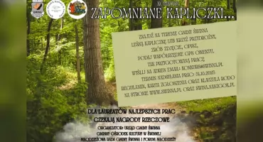 Konkurs fotograficzny „Zapomniane Kapliczki…” w Gminie Świnna