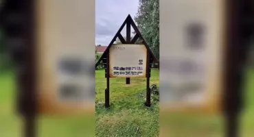 Nowa tablica informacyjna w Biernej