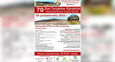 70. Zlot Turystów Górskich na Hali Krupowej – jubileuszowe zakończenie sezonu turystycznego