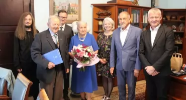 60-lecie małżeństwa Państwa Anny i Adama Cimałów
