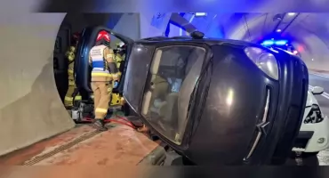 Ćwiczenia służb ratowniczych w tunelu „Emilia” na S1 – symulacja wypadku i pożaru