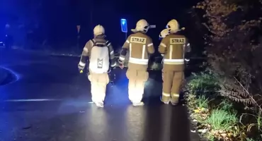 Plama substancji ropopochodnej na ul. Młyńskiej – interwencja służb