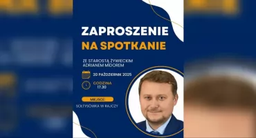 Spotkanie ze Starostą Żywieckim w Rajczy – rozmowa o sprawach ważnych dla mieszkańców